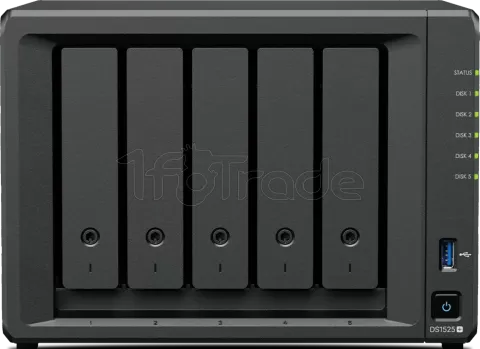 Photo de Serveur NAS Synology DiskStation DS1525+ - 5 baies