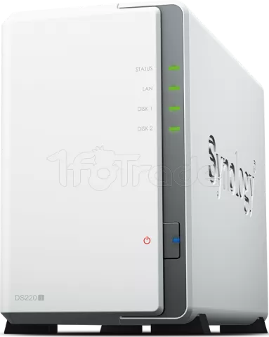 NAS Synology DS220J DiskStation 2To - Serveur de stockage - Reconditionné | Occasion & pas cher