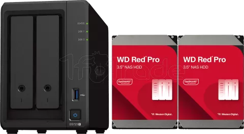 Photo de Serveur NAS Synology DiskStation DS723+ - 16To (2x8To) WD Red Pro