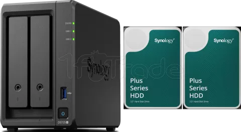 Photo de Serveur NAS Synology DiskStation DS725+ - 4To (2x2To) HDD Plus
