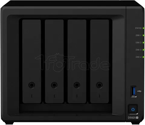 Photo de Serveur NAS Synology Diskstation DS920+ - 4 baies
