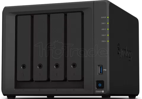 Photo de Serveur NAS Synology Diskstation DS920+ - 4 baies