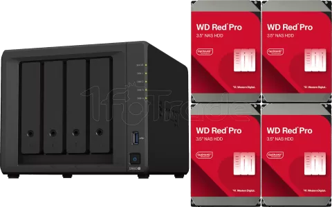 Photo de Serveur NAS Synology DiskStation DS923+ - 8To (4x2To) WD Red Pro