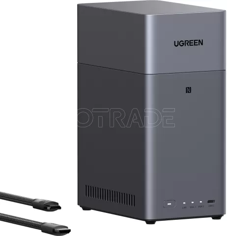 Photo de Serveur NAS Ugreen DH2300 - 2 Baies (Gris)