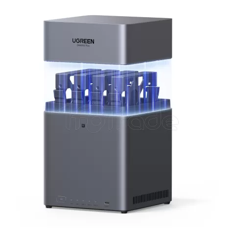 Photo de Serveur NAS Ugreen DH4300 Plus - 4 baies (Gris)