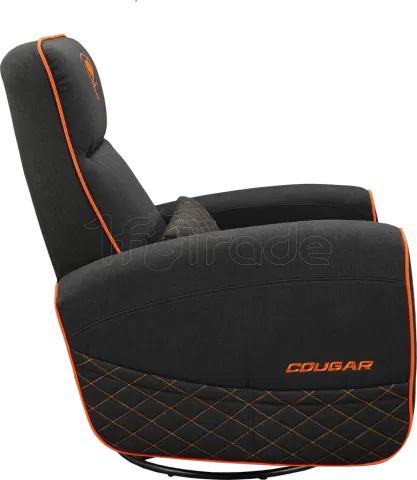 Photo de Sofa Cougar Fidom (Noir/Orange)