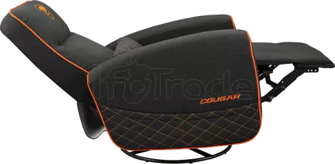 Photo de Sofa Cougar Fidom (Noir/Orange)