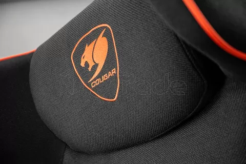 Photo de Sofa Cougar Magus (Noir/Orange)