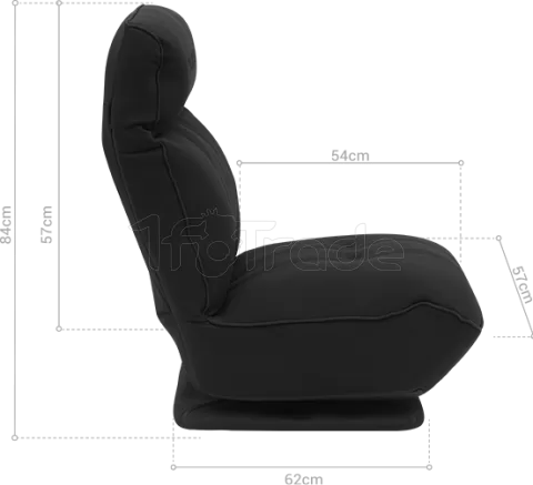 Photo de Sofa Mars Gaming MGC-Throne (Noir/Bleu)