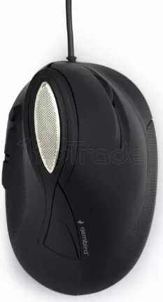 Photo de Souris filaire ergonomique Gembird MUS-ERGO-03 (Noir)