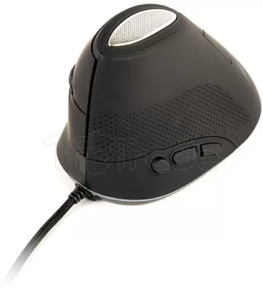 Photo de Souris filaire ergonomique Gembird MUS-ERGO-03 (Noir)