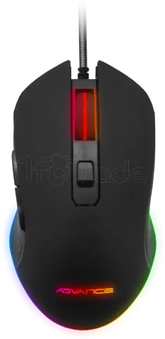 Photo de Souris filaire Gamer Advance GTA 210 RGB (Noir)