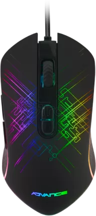 Photo de Souris filaire Gamer Advance GTA 230 RGB (Noir)