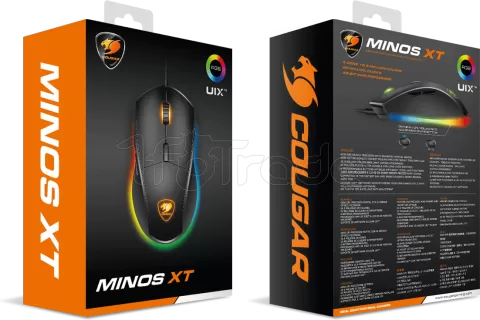 Photo de Souris filaire Gamer Cougar Minos XT RGB (Noir)