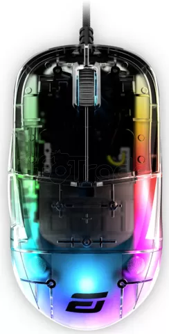 Photo de Souris filaire Gamer Endgame Gear XM1 Dark Reflex RGB (Transparent brillant)