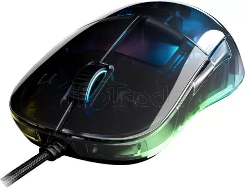 Photo de Souris filaire Gamer Endgame Gear XM1 Dark Reflex RGB (Transparent brillant)