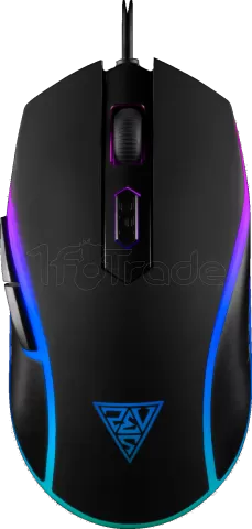 Photo de Souris filaire Gamer Gamdias Aura GS1 RGB (Noir)