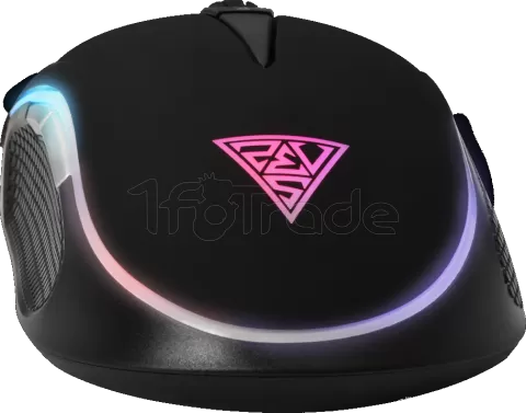 Photo de Souris filaire Gamer Gamdias Zeus E2 RGB avec Tapis de souris (Noir)