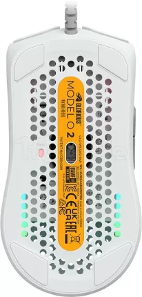 Photo de Souris filaire Gamer Glorious Model O2 RGB (Blanc)