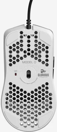 Photo de Souris filaire Gamer Glorious PC Gaming Race Model O Minus (O-) RGB (Blanc)