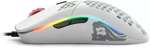 Photo de Souris filaire Gamer Glorious PC Gaming Race Model O RGB (Blanc)