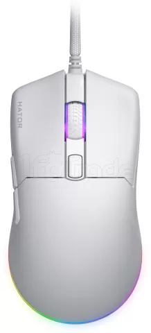 Photo de Souris filaire Gamer Hator Pulsar 3 RGB (Blanc)