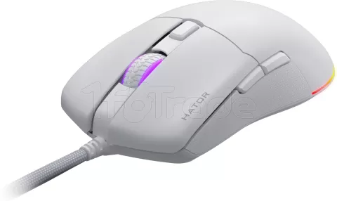 Photo de Souris filaire Gamer Hator Pulsar 3 RGB (Blanc)
