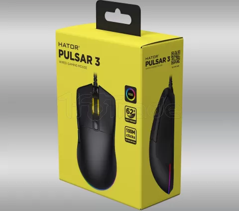 Photo de Souris filaire Gamer Hator Pulsar 3