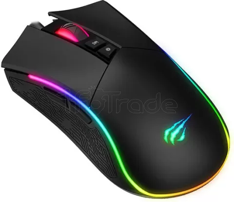 Photo de Souris filaire Gamer Havit MS1001S V2 RGB (Noir)