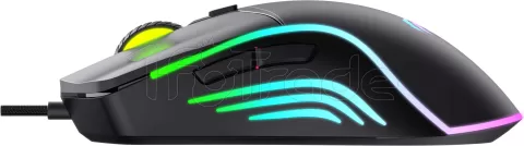 Photo de Souris filaire Gamer Havit MS1029 RGB (Noir)