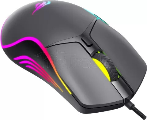 Photo de Souris filaire Gamer Havit MS1029 RGB (Noir)