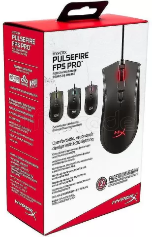 Photo de Souris filaire Gamer HyperX Pulsefire FPS Pro RGB (Noir)