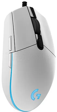 Photo de Souris filaire Gamer Logitech G102 LightSync RGB (Blanc)