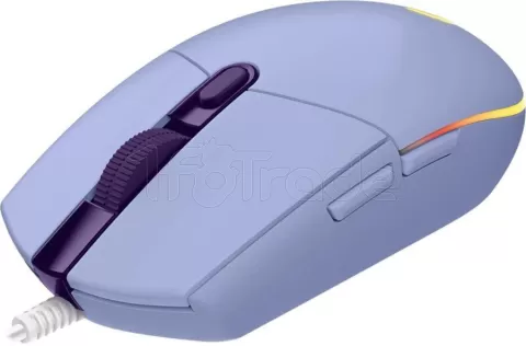 Photo de Souris filaire Gamer Logitech G102 LightSync RGB (Violet)