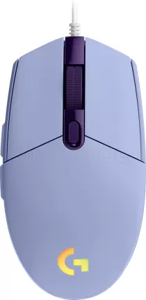 Photo de Souris filaire Gamer Logitech G102 LightSync RGB (Violet)