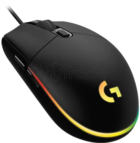 Photo de Souris filaire Gamer Logitech G203 LightSync (Noir)