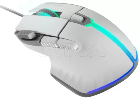 Photo de Souris filaire Gamer Mars Gaming MM-XT RGB (Blanc)