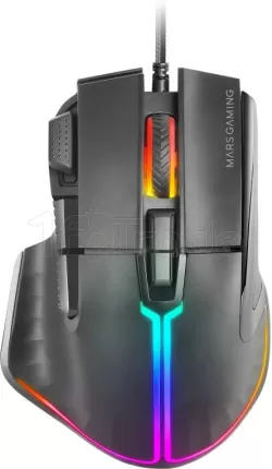 Photo de Souris filaire Gamer Mars Gaming MM-XT RGB (Noir)