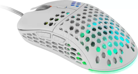 Photo de Souris filaire Gamer Mars Gaming MM55 RGB (Blanc)