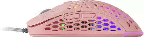 Photo de Souris filaire Gamer Mars Gaming MM55 RGB (Rose)