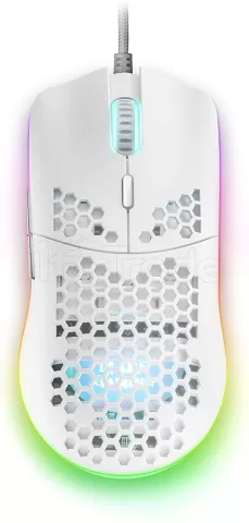 Photo de Souris filaire Gamer Mars Gaming MMAX RGB (Blanc)