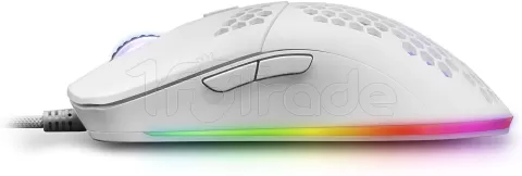 Photo de Souris filaire Gamer Mars Gaming MMAX RGB (Blanc)