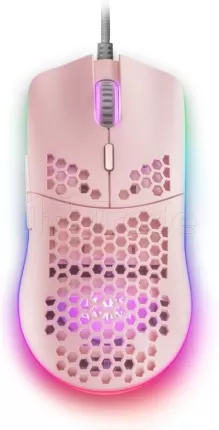 Photo de Souris filaire Gamer Mars Gaming MMAX RGB (Rose)