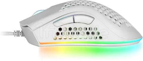 Photo de Souris filaire Gamer Mars Gaming MMEX RGB (Blanc)