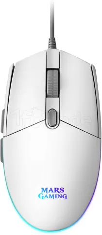 Photo de Souris filaire Gamer Mars Gaming MMG RGB (Blanc)