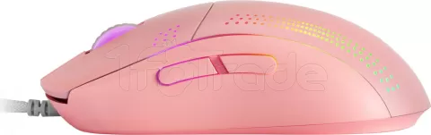 Photo de Souris filaire Gamer Mars Gaming MMPro RGB (Rose)