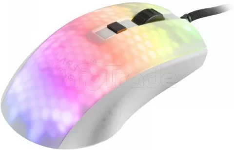 Photo de Souris filaire Gamer Mars Gaming MMR RGB (Blanc)