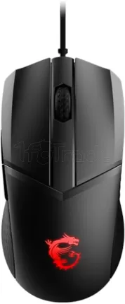 Photo de Souris filaire Gamer MSI Clutch GM41 Lightweight V2 RGB (Noir)