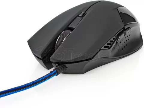 Photo de Souris filaire Gamer Nedis GMWD110BK (Noir)