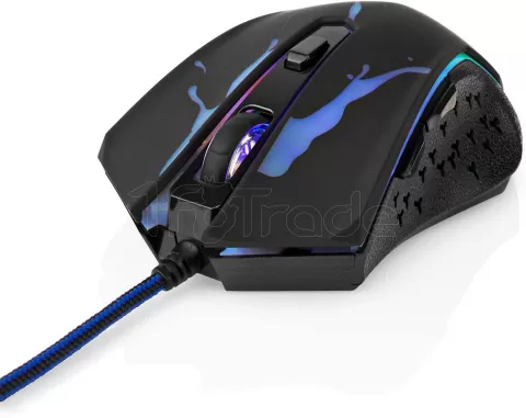 Photo de Souris filaire Gamer Nedis GMWD210BK (Noir)